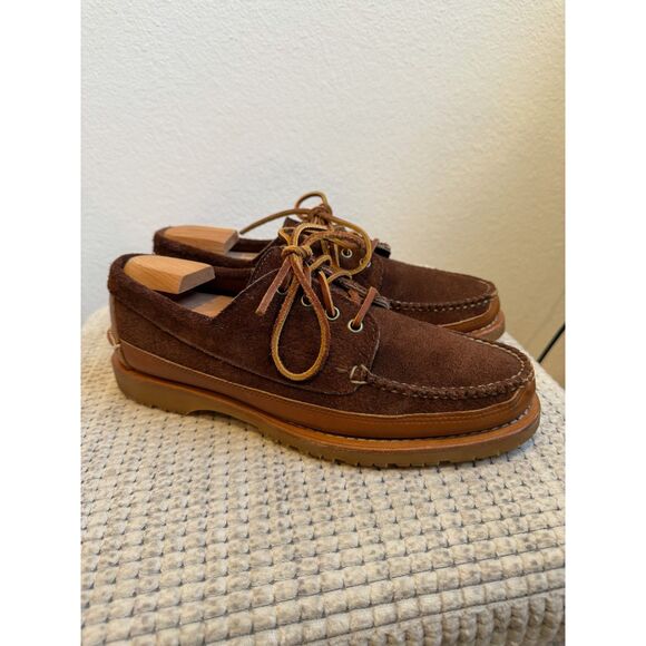 Rancourt & Co. x Freeman FSC Ranger Moc Roughout Brown Suede 9.5D Vibram